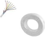 TED 10m cablu alarma 8 fire 8x0.22mm2 cupru multifilar ecranate TED Wire Expert TED002334 (TED002334-10) - drumix