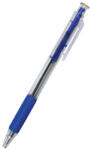  Авт. химикалка Office Point Crystal 0.7 mm Син (1601042-06-6654648-07)