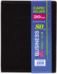  Визитник 80 визитки Business Черен (1306035-08-9206090)
