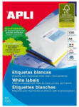  Етикети Apli 70x67.7 mm А4, 100 л. 12 ет. бели (1110030-10-1290)