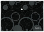  Папка джоб с копче Karton Black and White А4+ Че (1303541-08-2-628)