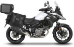 Shad Complete set of SHAD TERRA TR40 adventure saddlebags and SHAD TERRA BLACK aluminium 37L topcase, including mounting kit SHAD SUZUKI DL 650 V-Strom (282545)
