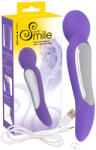 Sweet Smile Wand - Dupla motoros masszírozó vibrátor (lila) (5872490000)