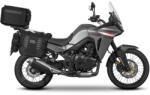 Shad Set of SHAD TERRA TR40 adventure saddlebags and SHAD TERRA aluminium top case TR55 PURE BLACK, including mounting kit SHAD HONDA TRANSALP 750 (293537)