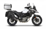 Shad Set complet de genti laterale adventure SHAD TERRA TR40 si topcase din aluminiu SHAD TERRA 48L, incluzand kitul de montaj SHAD SUZUKI DL 650 V-Strom (282745)