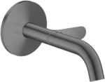 Hansgrohe One - Rejtett mosdócsaptelep, EcoSmart leeresztővel, csiszolt fekete króm 48180340 (48180340)