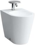 Laufen Kartell - Álló bidé, hátsó beömlővel, LCC-vel, fehér színben H8323314003021 (H8323314003021)