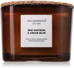 Vila Hermanos Apothecary Red Saffron & Cedar Blue ароматна свещ 350 гр