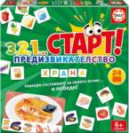 Educa Настолна игра 123 Старт! Предизвикателство - Храна - Детска (edubg19536)