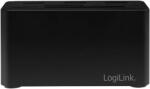 LogiLink Docking Station LogiLink USB 3.2 Gen 1 Mini Docking, 8-in-1, USB-C, Cititor Carduri, Negru (CR0046)