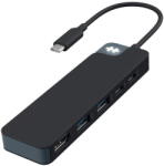 HYPER Hub USB-C Hyper HyperDrive Flex 5 Port, 2x USB-A, 1x USB-C, 1x HDMI, Negru (HD4101BKGL)