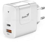 Genius PD-65AC 65W USB/Type-C fehér hálózati adapter (GENIUS_32590010400) (GENIUS_32590010400)