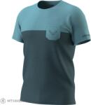 Dynafit TRANSALPER POCKET S/S póló, smoke blue (M)