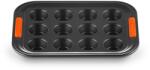 Le Creuset Muffin forma 30 x 23 cm, fekete, acél, Le Creuset (LECR46060000010000)