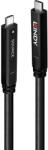 Lindy USB 3.1 Type C Összekötő Fekete 10m 43398 (43398)