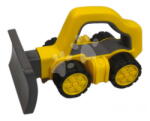 BIG Plug cu mâner Power Worker Griffy Plow Blade BIG utilaj de jucărie 25 cm cu roți din cauciuc de la 12 luni (BIG54851)