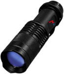 Wonder Lanterna UV Wonder T1L, 395nm, 1AA, autonomie 4h, IP44, distanta iluminare 10m, Aluminiu, Negru (WT1L)