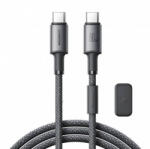 JOYROOM Cablu Date si Incarcare Joyroom USB-C - USB-C S-A50 60W 1.2m Gri (6956116728830)