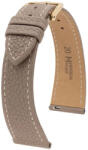Hirsch Bologna Taupe óraszíj - 18mm / M - 110/70mm