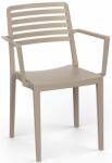 ROJAPLAST Row armchair kerti karosszék, taupe (561802)
