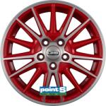CMS C23 6.5x16 5x114.3 Et40 66.1 Diamond Red Gloss Kba-53223 M+s