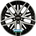CMS B1 8x19 5x108 Et42 63.4 Diamond Black Gloss Kba-53561 M+s