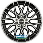 CMS C25 8x18 5x108 Et48 63.4 Diamond Black Gloss Kba-54395 M+s
