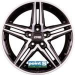 CMS C29 7.5x17 5x112 Et27 66.5 Diamond Black Gloss Kba-53094 M+s