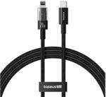 Baseus GEM adatkábel (USB - lightning, 20W, PD gyorstöltő, cipőfűző, 100cm), fekete