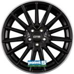 CMS C23 6.5x16 5x112 Et38 66.5 Diamond Rim Black Gloss Kba-53223 M+s