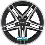CMS C29-aero 7.5x18 5x112 Et25 66.5 Diamond Black Gloss Kba-53884 M+s