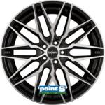 Oxigin 25 8.5x19 5x105 Et32 56.6 Schwarz Glanz Vollpol