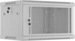 Lanberg Cabinet metalic Lanberg WF01-6406-23S 6U, Wall mount, 600 x 450, Metal door, Gri (WF01-6406-23S) - cel
