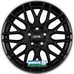 CMS C25 7.5x18 5x112 Et54 66.5 Diamond Rim Black Gloss Kba-51784 M+s