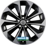 CMS C21 7.5x17 5x112 Et47 66.5 Diamond Matt Black Kba-49231 M+s