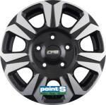 CMS C31 6.5x17 6x139.7 Et48 92.4 Diamond Black Gloss Kba-54544 M+s