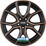 CMS C33 8.5x20 5x114.3 Et45 67.2r Diamond Black Copper Kba-54248 M+s