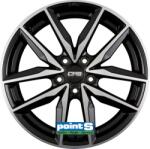 CMS C28 7.5x19 5x112 Et48 66.5 Diamond Black Gloss Kba-52368 M+s