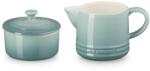 Le Creuset Комплект за сметана и захар, комплект от 2 бр. , SEA SALT, керамика с глазура, Le Creuset (LECR89331007170003)