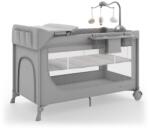 KinderKraft Kinderkraft, Leody Up, patut de volaj cu accesorii, grey