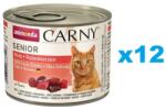 Animonda Carny Senior Marha- és pulykaszívek 12x200 g