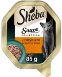 Sheba Szósz Kollekció pulykával fehér szószban 85 g nedves macskaeledel