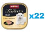 Animonda Vom Feinsten Adult Marhahús és burgonya 22x150 g