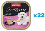 Animonda Vom Feinsten Adult Csirke, tojás és sonka 22x150g