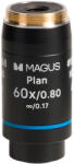 Levenhuk MAGUS 60PL60 60х/0, 80 ∞/ 0, 17 H 60 mm Objektív