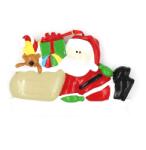 Gift Design Mágneses dekoráció - Mikulás mackóval és ajándékokkal (CRGDXMASDEC-MCCU)