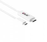 Club 3D USB Club 3D USB-C Cable - HDMI 1.8 m White (CAC-1514)
