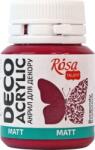 Rosa Talent Vopsea acrilică Burgundy (22) Mat 20 ml 1 buc (20022)