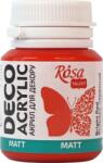 Rosa Talent Vopsea acrilică Bright Red (20) Mat 20 ml 1 buc (20020)
