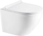 Hagser Beno wc csésze függesztett perem nélkül mély öblítéssel fehér fényes HGR14000042 (HGR14000042)